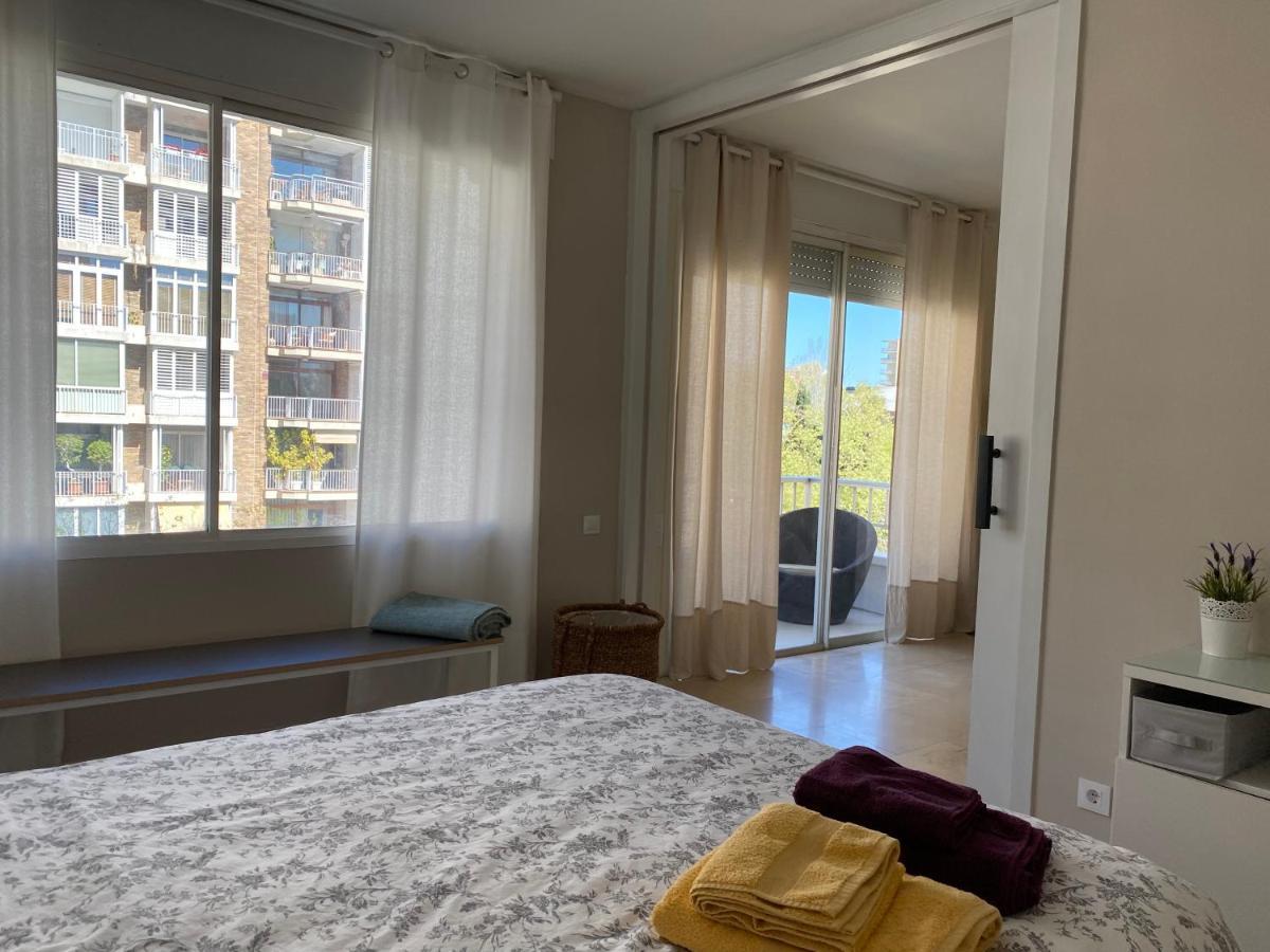 Precioso y tranquilo apartamento zona alta Diagonal Barcelona Exterior foto